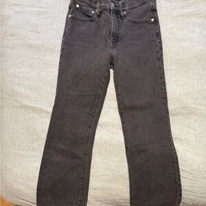 Madewell Cali Demi-Boot Black Women's Jeans